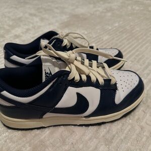 Nike Women's Sneakers in Navy and White